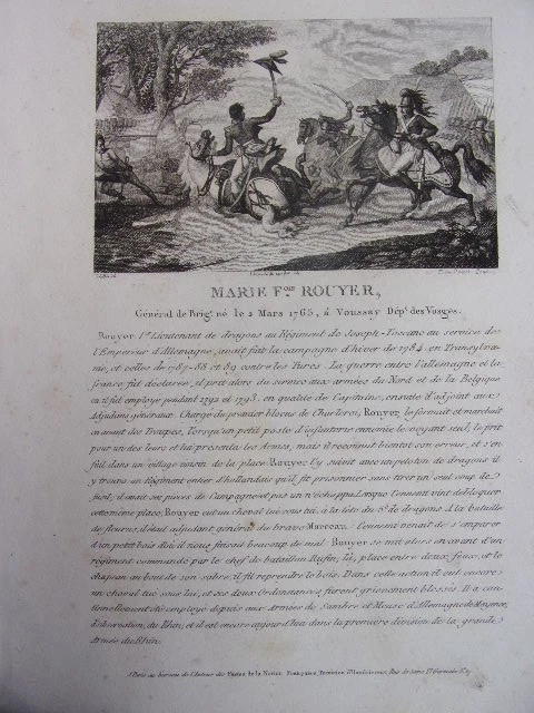 MARIE FRANCOIS ROUYER Brigadier General born March 1, 1765 in Voussay