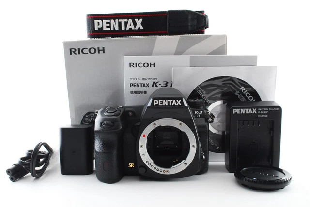 PENTAX Digital SLR K-3II Body 24.3MP Digital Camera from Japan w/box［Near MINT］