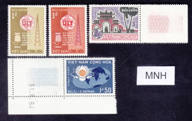 Sephil Vietnam Uit Centenary 2v + Am Rand 2v Fein MNH Briefmarken