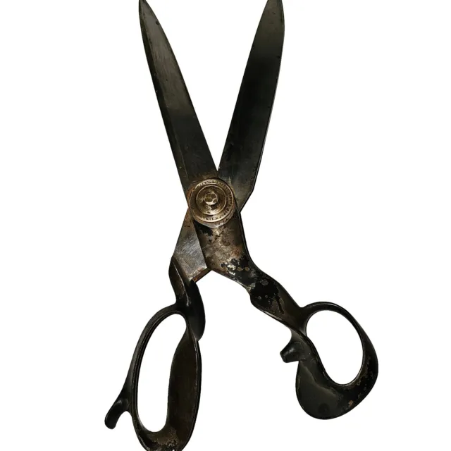 15" R Heinisch Inventor 1859 Patent Newark NJ USA Shears Scissors Tailor Textile