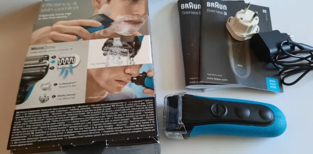 Braun Series 3 ProSkin 3040s Nass & Trocken Elektrorasierer - Blau