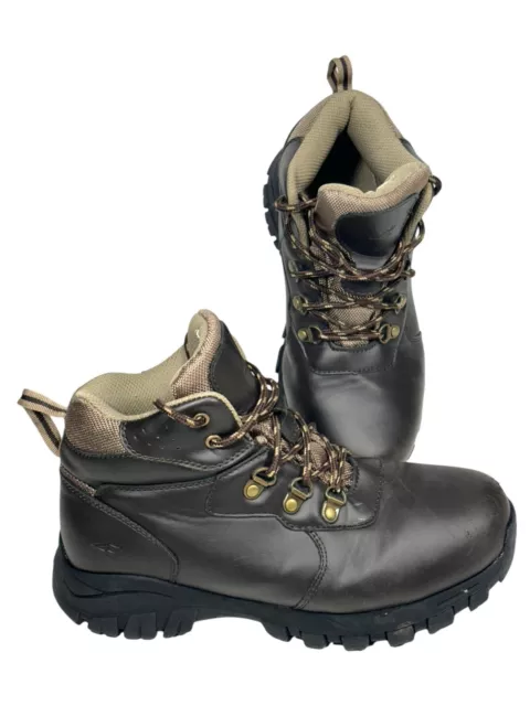 Deer Stags Gorp Waterproof Hiking Boots Kids Size 6M Dark Brown Thinsulate Hiker