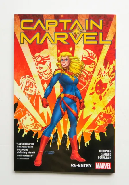 Captain Marvel Vol. 1 Re-Entry Marvel Graphic Novel Comic Book