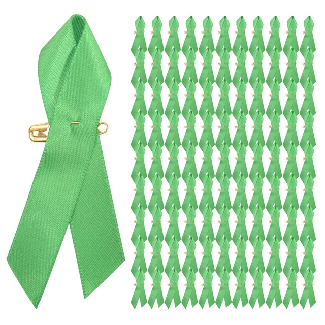100pcs Consciousness Tape Satin Tape Pins Fabric Baths with Safe Z8O4