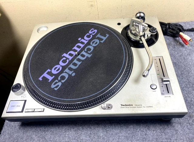 technics sl-1200 mk3 ターンテーブル Concorde針付き [ブラック]
