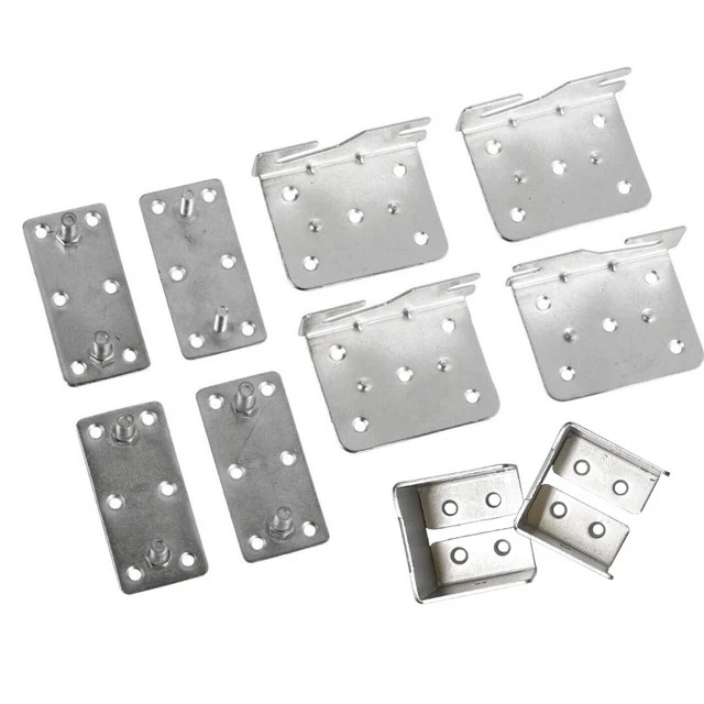 HEAVY DUTY BED Brackets Centre Fittings Connectors Clip Support Cubes