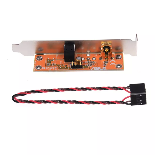 Spdif Optical And Rca Out Plate Cable Bracket For Asus Gigabyte Msi Motherbo.CA