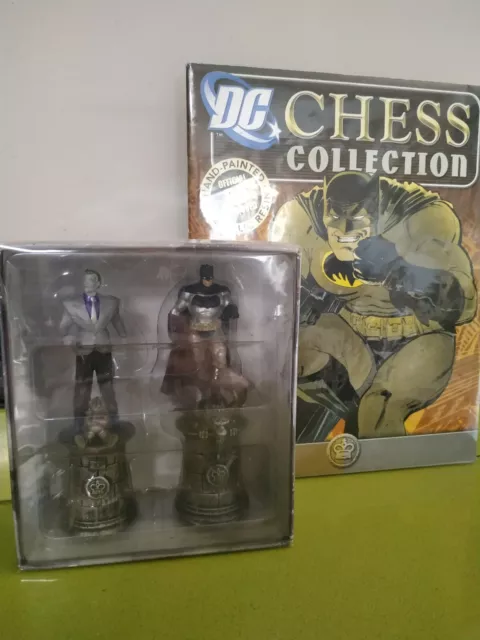 Batman Joker D. Pack Dark Knight Returns Dc Chess Kings Variant Eaglemoss + Mag