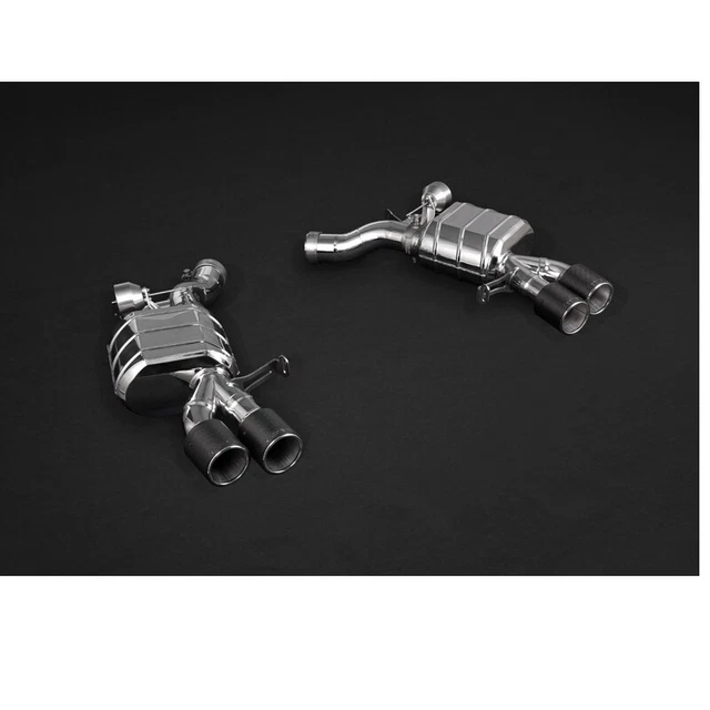 Capristo BMW M5 F10 Valved Exhaust + Mid Pipes + CES-3 & Carbon Fiber Tips