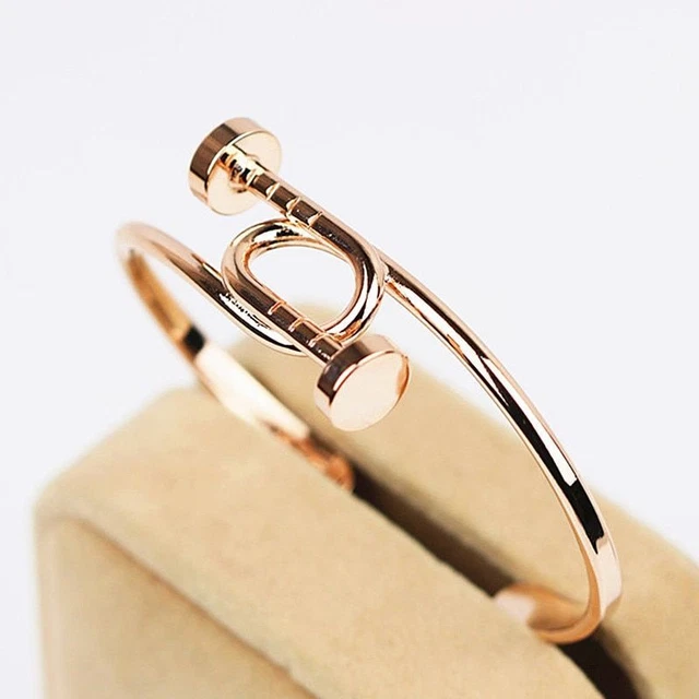 Oval Open Bangle Bracelet Statement Fashion Bracelets Bangles Women Jewelry 1 Pc