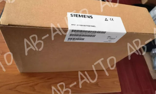 SIEMENS 6AV3688-3ED13-0AX0 Push Button Panel PP17 II 32 New