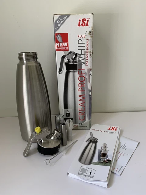 iSi Cream Profi Whip Professional Cream Whipper Large Size ~ 1 Quart In Box