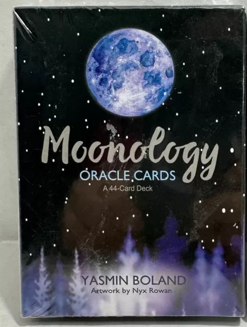 Oracle Cards Moonology Deck A44-card deck Yasmin Boland travel deck