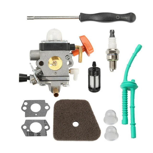 KIT TRIMMER FUEL Filter Carburetor For Stihl FS8787R FS90/90K/90R FS100 ...