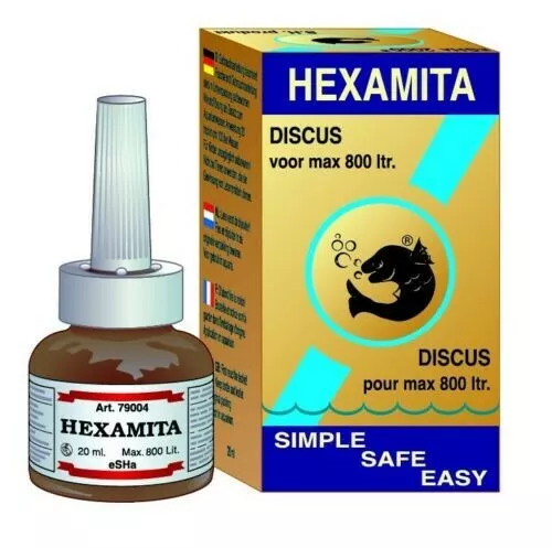 LOT  1 Esha Hexamita 20 ml + 1 EXIT 20 ml