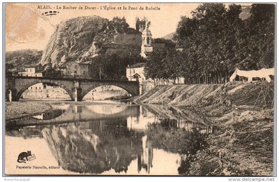 30  ALES  ROC DE DURET ET LE QUAI NEUF 