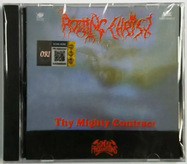 Rotting Christ ‎Thy Mighty Contract CD Malaysia VSP Reissue Album Black Metal