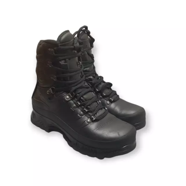 Army Surplus MEINDL Black Army Mountain Combat Para Goretex Boots. G1