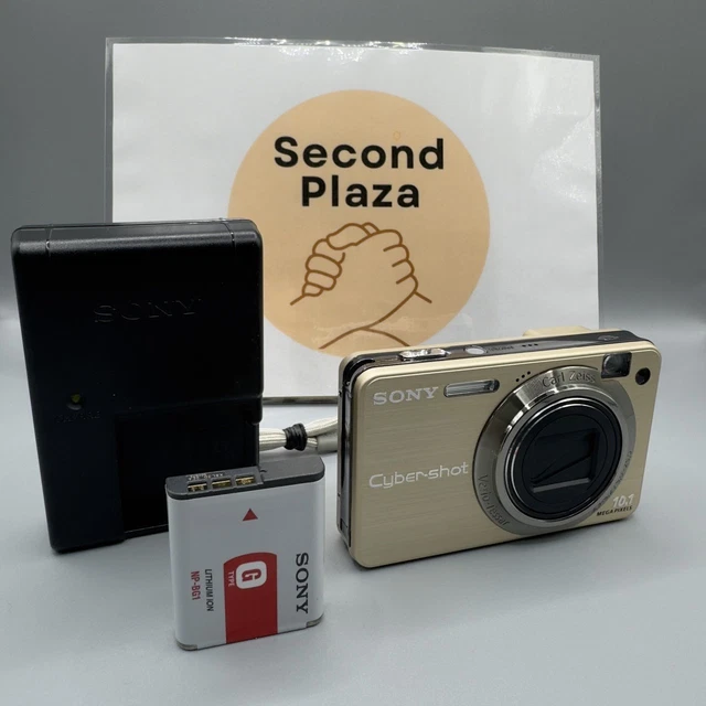 SONY CYBER-SHOT DSC-W170 Digital Camera - Gold From Japan