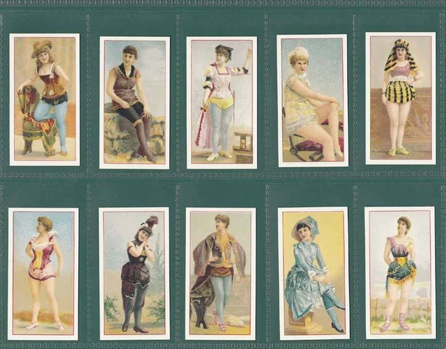 Nostalgia Classics - Set Of 15  -  Marburg  (U.s.a.) ' Beauties  ' Pac ' Cards
