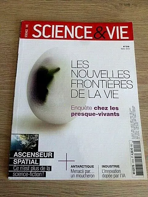 Revue  Science&Vie  N° 1218  - Mars  2019  /  Les Nouvelles Frontieres De La Vie