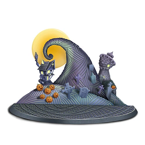 Jasmine Becket-Griffith Nightmare Before Christmas Halloween Town Display Moon