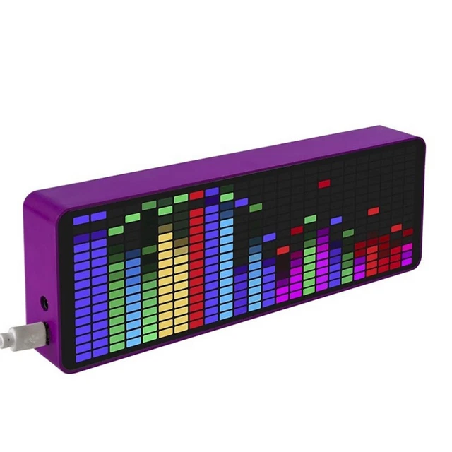 Acquista Equalizzatore DSP EQ Pickup Ritmo Spettro Musicale LED Indicatore Del Livello Audio Amplificatore VU Meter Per Auto Lampade D'atmosfera Luminose In Italia A Partire Da 127 - Foto 14