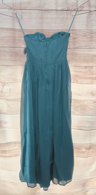 TEVOLIO WOMEN'S DRESS Size 14 Teal Strapless Formal NEW LBB76 $18.22 ...