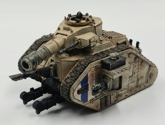 Leman Russ Astra Militarum Warhammer 40k Imperial Guard  Cadian good painted