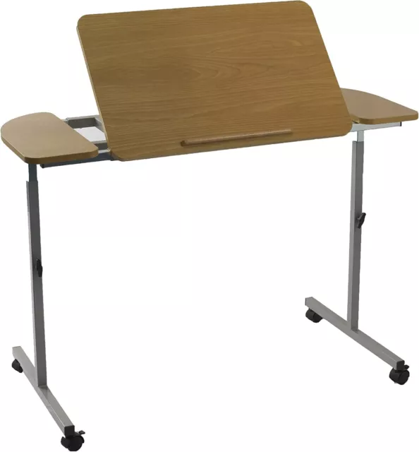 Letto sopra sedia inclinabile su ruote regolabile altezza e larghezza del tavolo - ricondizionato