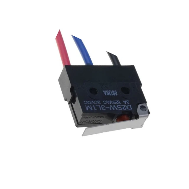 D2SW-3L1M Mikroschalter SNAP ACTION mit Hebel SPDT 3A/125VAC 3A/30VDC OMRON OCB