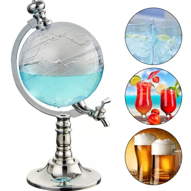 1.5L Globe Wine Beer Dispenser Whiskey Beverage Pump Liquor Drinks Dispenser
