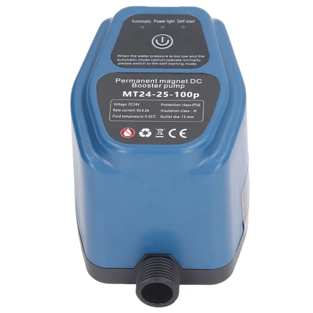 Pompa booster automatica domestica 100 W 24 V pompa acqua piccola pompa centrifuga solare