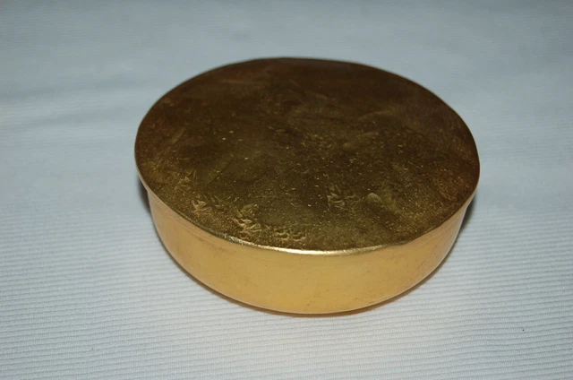 Pendentif Baguier Vintage Édouard Rambaud - Bronze Doré, Occasion