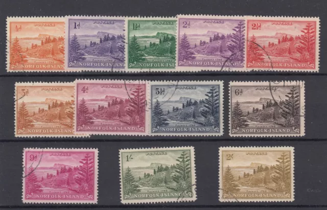 Norfolk Island 1947 Set To 2/- SG1/12 VFU BP8321