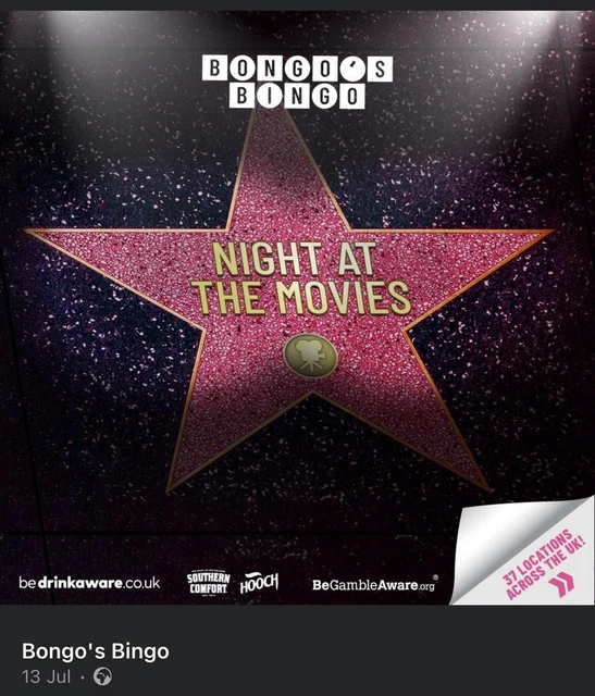 BONGOS BINGO TICKET X2 12th August Lincoln £40.00 PicClick UK