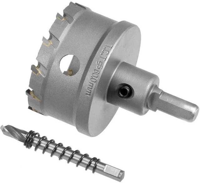 60mm Diameter Tungsten Carbide Tipped Hole Cutter TCT Hole Saw