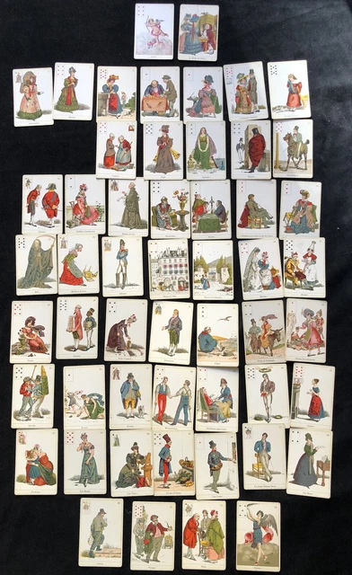 LA SIBYLLE DES SALONS - Tarot divinatoire - 1979 dos vert - COMPLET EUR