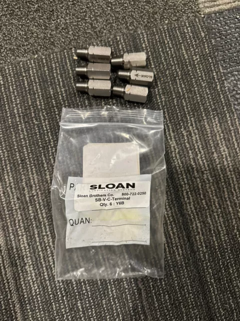 Lot Of 6 SLOAN BROTHERS CO Part #SB-V-C-Terminal New Old Stock Free Shipping