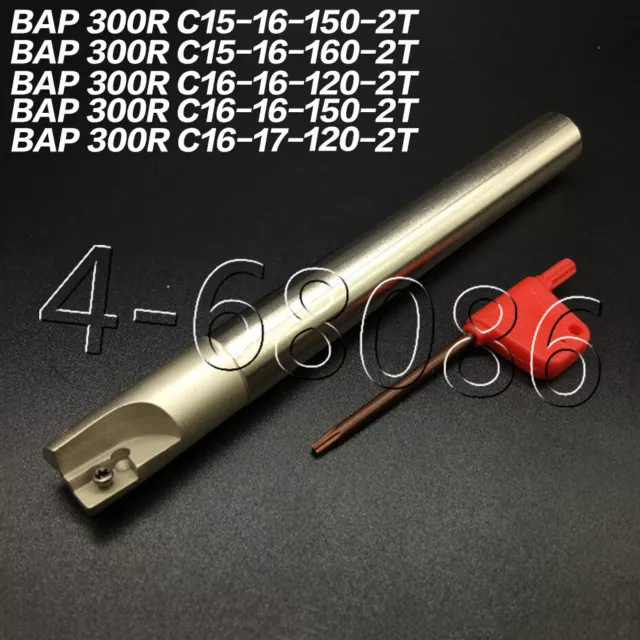 1PC BAP 300R C16-17-150-2T Indexable milling cutter for APKT APMT1135PDER Insert