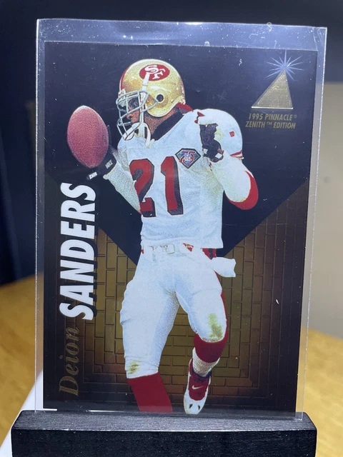 Deion Sanders 1995 Pinnacle Zenith #Z111, HOF