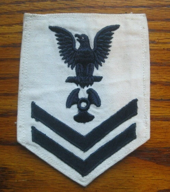 WORLD WAR II Us Navy Machinest Mate Petty Officer 2Nd Class Patch ...
