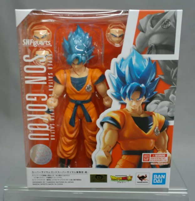 S.H. Figuarts Super Saiyan God Son Goku (Dragon Ball Super Broly) Used-