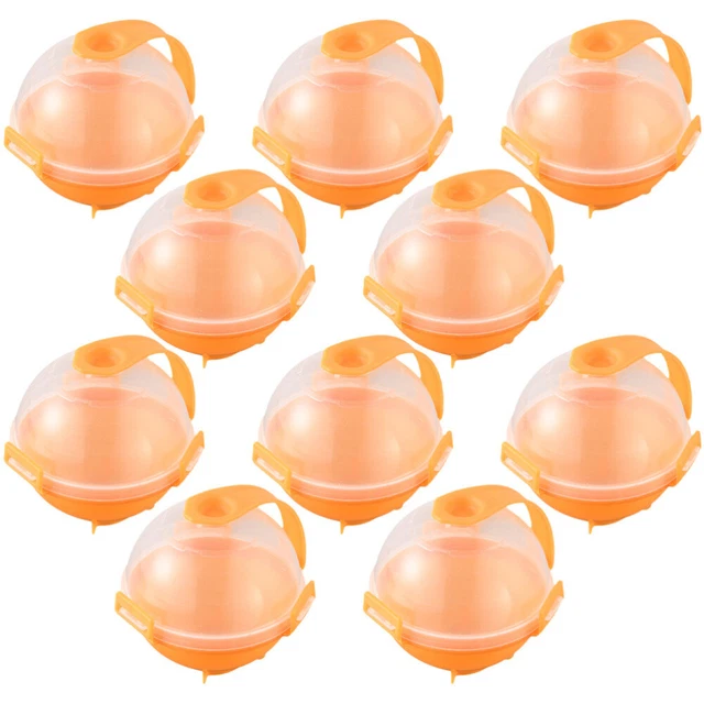 10 piezas bandeja de cubo de hielo de plástico bandeja de hielo plantilla círculo esfera hielo