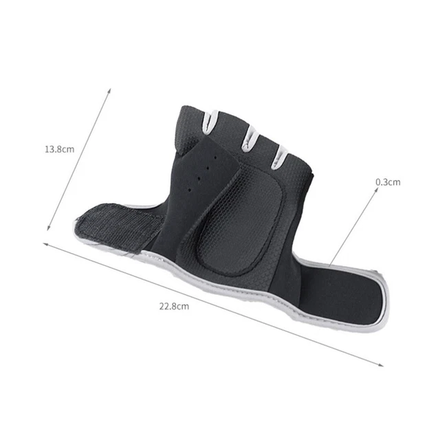 Weight- Lifting Gloves Exercise Half Gloves Winter Mittens Sports 5