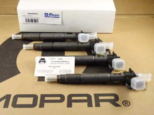 4X DIESEL FUEL Injector for Jeep Wrangler JK 68042029AA New OEM Mopar EUR ,71 - PicClick FR 4X DIESEL FUEL Injector for Jeep Wrangler JK 68042029AA New OEM Mopar EUR ,71 - PicClick FR