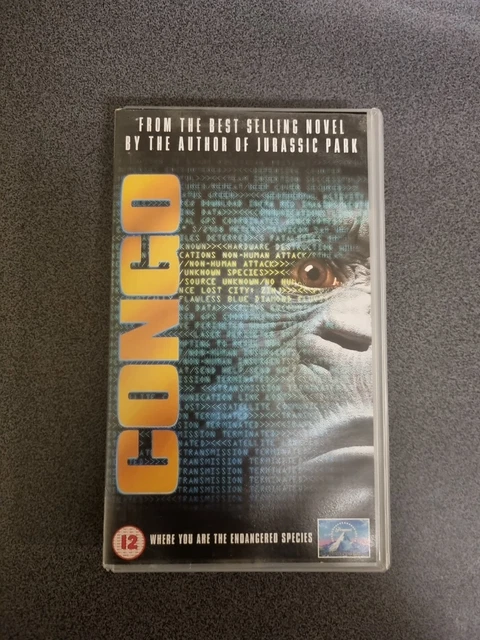 CONGO - VHS Tape - 1995 - 12 Cert - CIC - Retro - Free P&P £6.99 - PicClick  UK
