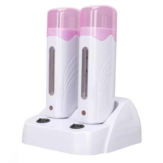 (US Plug 110V)Double Depilatory Heater Portable Wax Warmer Machine For Leg XXL
