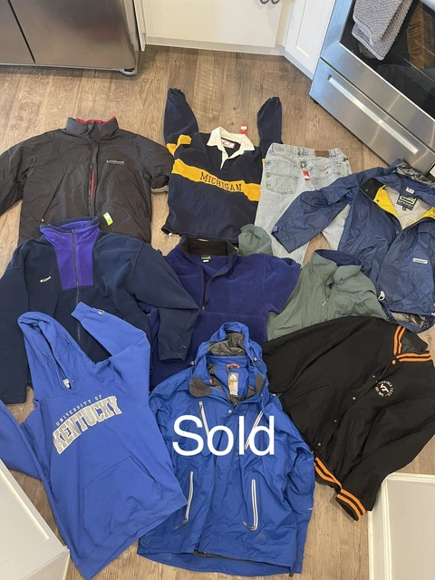 Vintage Clothing Lot Men’s Assorted Sizes
