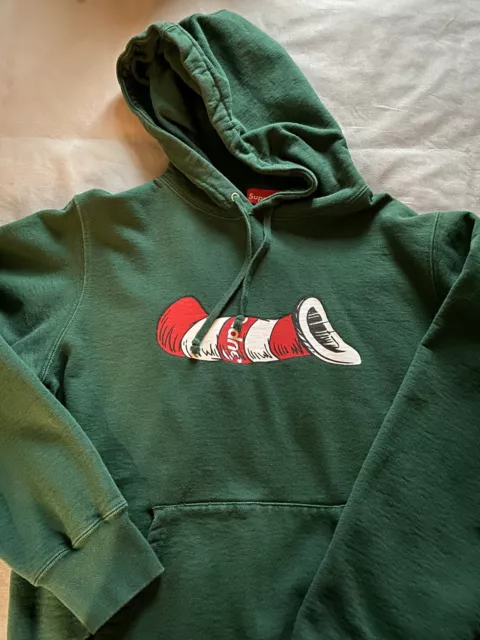 Supreme cat in the hat hoodie on sale